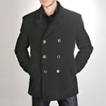 SAVE $110 - BGSD Men's Wool Blend Pea Coat $89.99