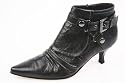 Cityline, Damen Stiefelette, schwarz, RENO Art. 33104