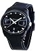Police 'Pursuit' Gents Black Silicon Strap Watch With Black Dial