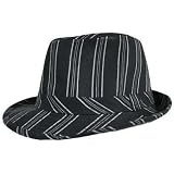 CLASSIC BLACK LINEN PINSTRIPED STRUCTURED FEDORA HAT 41NUPYKmvaL. SL160 CLASSIC BLACK LINEN PINSTRIPED STRUCTURED FEDORA HAT