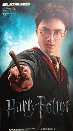 Medicom Toy 1/6 Real Action Heroes Harry Potter Movie Harry Potter w/ Wizard Custom 12" Action Figure Black