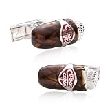 Brown Cigar Cufflinks