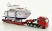MAN Schwertransporter with Yacht + 2 figures, Model Car, Ready-made, Siku 1:87_s-1