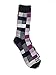 Funky Socks Mens Colored Socks with Patterns, 6 Pack, Sock Sizes 10-13,47754,47505,47522.
