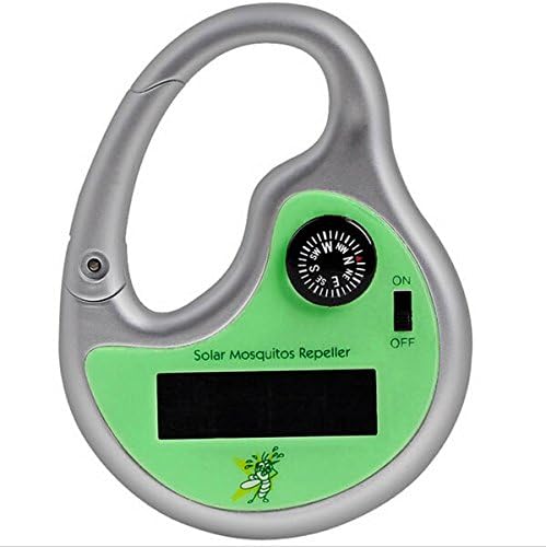 Garden Portable Solar Power Sonic Wave Mosquito Repeller Outdoor Insect Expeller With Compass
