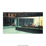 (12x12) Edward Hopper Nighthawks Art Print Poster