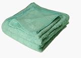 100% Bamboo Fiber Wash Cloths (6) - Aqua