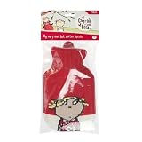 Charlie & Lola small Red & Pink Hot Water Bottle