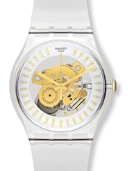 Swatch SUOZ161 swatch est.1983 transparent dial band unisex watch NEW 30th anniversary