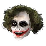 The Joker Adult 3/4 Mask with Hair