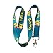 Pokemon Pikachu Green Blue Keychain Lanyard