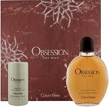 Obsession by Calvin Klein for Men 2 Piece Set Includes: 6.7 oz Eau de Toilette Spray + 2.6 oz Deodorant Spray Alcohol Free