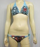 Ed Hardy Skull Baby Blue Bikini with Swarovski