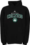 Boston Celtics Black Arch Logo Fleece Hooded Sweatshirt