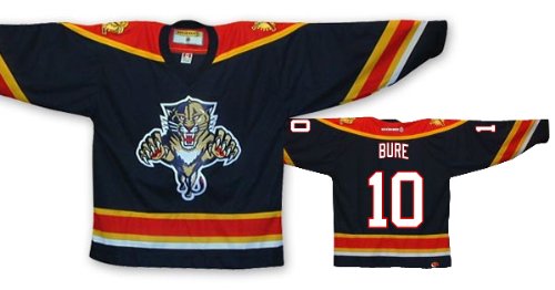 Buy BURE #10 Florida Panthers CCM 550 Series Replica NHL Hockey Jersey (NHLPA Certified Custom Sewn...
