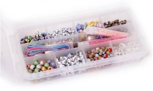 Childrens Toyshop  Spielwaren : Perlen und Zubehör-Set Glanz"
