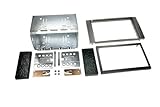 RT Doppel DIN Blende Komplett-Set für Ford Focus C-Max Fiesta Fusion 2005- anthrazit