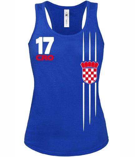 KROATIEN FANSHIRT FUSSBALL WM 2014 4300(TT-F-B) Gr. M