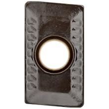 Sandvik Coromant CM BALL NOSE  Carbide Milling Insert, APMT Style, Diamond, GC4240 Grade, Multi-Layer Coating, APMT160408M,0.187" Thick, 0.031" Corner Radius (Pack of 10)