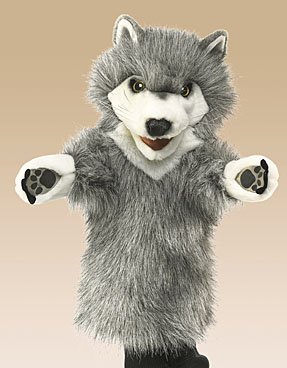 Childrens Toyshop  Toys : Wolf Stage Puppet