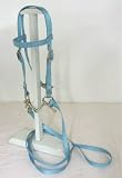 PONY BRIDLE, NYLON, BABY BLUE