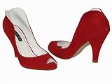 MARCELLO TOSHI Corazon Pump in Red