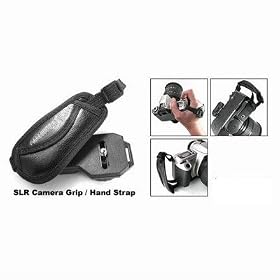 Click here to buy Camera Grip Hand Strap (simulated leather) for SLR camera Nikon Canon Minolta Fuji by Satechi.