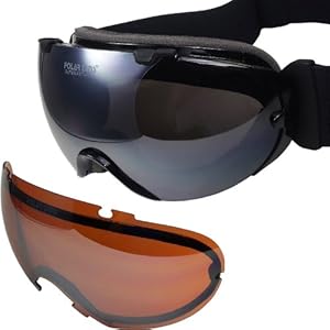 OUTDOORSPARTA 2-Pack Ski & Snowboard Goggles - Anti-Fog, UV Protection For Adults & Kids