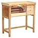 Mo-100-bbt-c-rf Heavy Duty Jeweler's Workbench, Three Drawers, One Steel Pull Out Pan, One Pull Out Double Tool Shelf, Includes Bench Pin. These Units Are Made in China but Refurbished in USA FREE SHIPPING