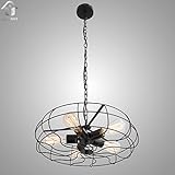 UNITARY BRAND Vintage Barn Metal Hanging Ceiling Chandelier Max. 200W With 5 Lights Painted Finish