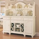 Cottage Revivial Vineyard Service Cabinet with Deck