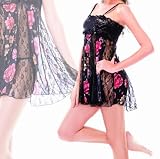 Charming lingerie lace trimmed with flower