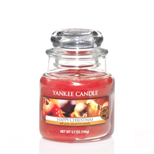 Yankee Candle 3.7oz Small Jar Happy Christmas