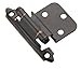 Amerock BP3428-ORB Self-Closing Face Mount 3/8-Inch Inset Hinge, Oil Rubbed Bronze