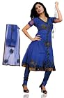 Enchanting Readymade Lace & Multi & Resham & Stones WorkAnarkali Salwar Kameez Comes With A Matching Dupatta
