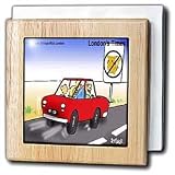 No Pokeman Zone - 6 Inch Tile Napkin Holder
