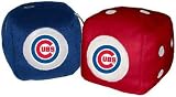 Rearview Mirror Fuzzy Dice - MLB Baseball - Chicago Cubs