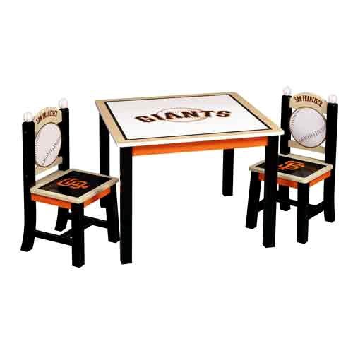 Major League Baseball - Giants Table & Chairs Set