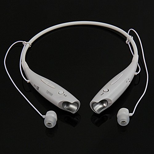 5 pieces of Soyan Electronics Tone Stereo Bluetooth Headset Good Quality for Android and iPhone White