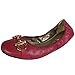 Me Too Womens Lore Ballet Flat Shoe
