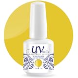 UV-Nails Soak-Off Gel Polish 0.5 OZ Color Summa' Time #206 + Aviva Nail Buffer