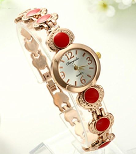 SunShine Day Cheap Watch Quartz Rose Gold Bracelet Relogio For Women Brithday Gift