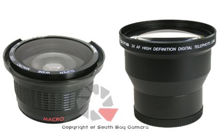 Brand New Tokina Professional 3X Telephoto & 0.42X Wide Angle Macro Lens for Nikon 8800
