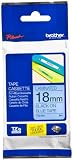Brother TZE-541 Schriftband 8mm/8m schwarz auf blau