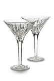 Waterford Times Square Martini Pair, First Edition Let There Be Light