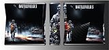 #3: Battlefield 3 BF3 2 1942 Bad Company Game Vinyl Decal Skin Protector Cover for Xbox 360 Slim