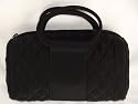 Vera Bradley Black Microfiber Bangle Bag