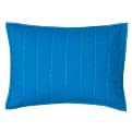 Home Brights Stripe Quilted Sham - Blue (Standard)
