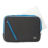 T'nB - Colors - Housse de protection pour PC portable jusqu' &agrave; 16'' - Gris/Bleu