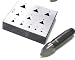 BEZEL BLOCK SET TRIANGULAR 11 HOLES, 4 14 MM